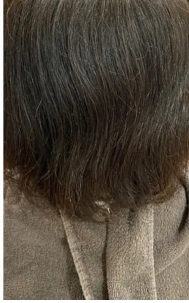 セミロングの縮毛矯正で自然なストレートヘアに｜秩父の美容室マイスター